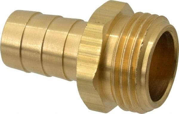 Dixon Valve & Coupling - 3/4 NH Garden Hose Fitting - Brass, Short Shank Male/Female Set Connector - Industrial Tool & Supply