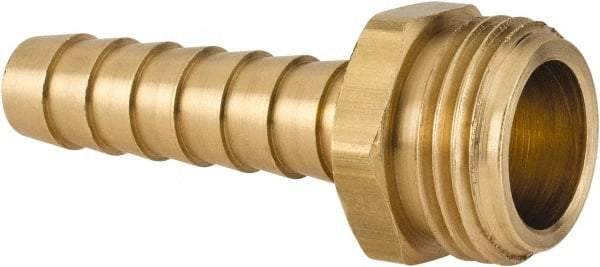 Dixon Valve & Coupling - 3/4 NH Garden Hose Fitting - Brass, Long Shank Male Connector - Industrial Tool & Supply