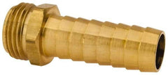 Dixon Valve & Coupling - 3/4 NH Garden Hose Fitting - Brass, Long Shank Male Connector - Industrial Tool & Supply