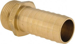 Dixon Valve & Coupling - 1 NH Garden Hose Fitting - Brass, Long Shank Male Connector - Industrial Tool & Supply