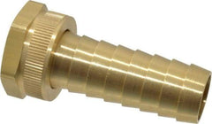 Dixon Valve & Coupling - 3/4 NH Garden Hose Fitting - Brass, Long Shank Female Swivel Connector - Industrial Tool & Supply