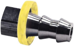 Dixon Valve & Coupling - 3/8" ID 1/2 UN Barbed Push On Female Connector - 5/16" OD, Brass - Industrial Tool & Supply