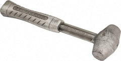 American Hammer - 3 Lb Head 1-1/2" Face Lead Alloy Nonmarring Lead Hammer - 12" OAL, Aluminum Handle - Industrial Tool & Supply