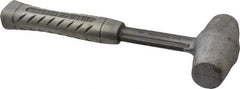 American Hammer - 4 Lb Head 1-1/2" Face Lead Alloy Nonmarring Lead Hammer - 12" OAL, Aluminum Handle - Industrial Tool & Supply