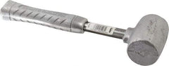 American Hammer - 6 Lb Head 2" Face Lead Alloy Nonmarring Lead Hammer - 12" OAL, Aluminum Handle - Industrial Tool & Supply