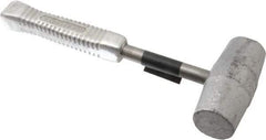 American Hammer - 7 Lb Head 2" Face Lead Alloy Nonmarring Lead Hammer - 13-1/2" OAL, Aluminum Handle - Industrial Tool & Supply