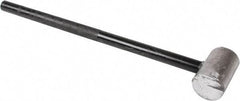 American Hammer - 18 Lb Head 3-1/2" Face Lead Alloy Nonmarring Lead Hammer - 29" OAL, Aluminum Handle - Industrial Tool & Supply