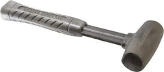 American Hammer - 3 Lb Head 1-1/2" Face Zinc Aluminum Alloy Nonmarring Hammer - 11-1/2" OAL, Aluminum Handle - Industrial Tool & Supply
