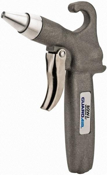 Guardair - 150 Max psi Solid Conical Pistol Grip Blow Gun - 1/4 NPT, Aluminum - Industrial Tool & Supply