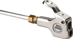 Guardair - 120 Max psi Safety Extension Tube Thumb Lever Blow Gun - 1/4 NPT, 60" Tube Length, Aluminum - Industrial Tool & Supply