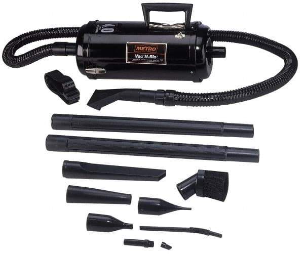 MetroVac - Canister Vacuum Cleaner - 4 hp, Accessories Included - Industrial Tool & Supply