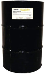Accu-Lube - Accu-Lube LB-6100, 55 Gal Drum Cutting & Sawing Fluid - Natural Ingredients, For Cutting, Drilling, Grinding, Milling, Punching, Stamping, Tapping - Industrial Tool & Supply