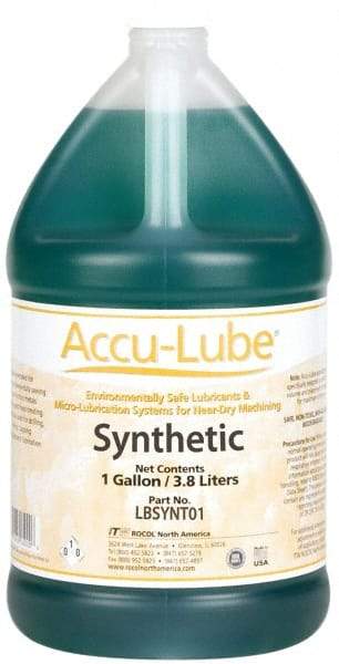 Accu-Lube - Accu-Lube, 1 Gal Bottle Cutting & Sawing Fluid - Synthetic, For Machining - Industrial Tool & Supply