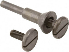 Camel Grinding Wheels - 3/8" Max Diam, Abrasive Mandrel Adapter - 1/4" Min Disc Hardware Diam - Industrial Tool & Supply