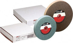 Camel Grinding Wheels - 46 Grit Aluminum Oxide Bench & Pedestal Grinding Wheel - 6" Diam x 1" Hole x 3/4" Thick, 4456 Max RPM, Vitrified Bond - Industrial Tool & Supply
