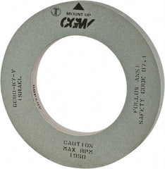 Camel Grinding Wheels - 24" Diam x 12" Hole x 2" Wide Centerless & Cylindrical Grinding Wheel - 60 Grit, Aluminum Oxide, Type 1, Vitrified Bond, No Recess - Industrial Tool & Supply