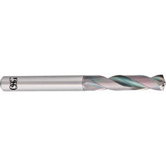 OSG - 17/64" 140° Spiral Flute Solid Carbide Screw Machine Drill Bit - Industrial Tool & Supply