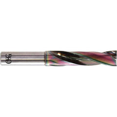 OSG - 7.4mm 180° Spiral Flute Solid Carbide Screw Machine Drill Bit - Industrial Tool & Supply