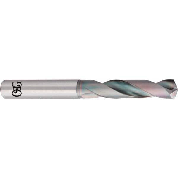 OSG - 9mm 140° Spiral Flute Solid Carbide Screw Machine Drill Bit - Industrial Tool & Supply