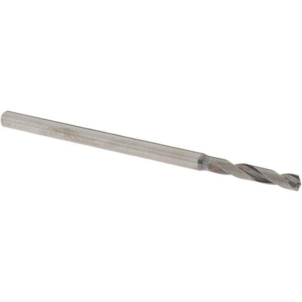 OSG - 3.5mm 140° Spiral Flute Solid Carbide Screw Machine Drill Bit - Industrial Tool & Supply