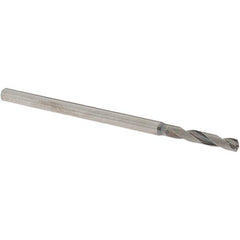 OSG - 3.5mm 140° Spiral Flute Solid Carbide Screw Machine Drill Bit - Industrial Tool & Supply