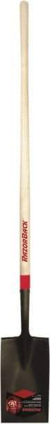 Razor-Back - Shovels, Spades, Diggers & Hoes   Type: Spade    Blade Type: Square - Industrial Tool & Supply