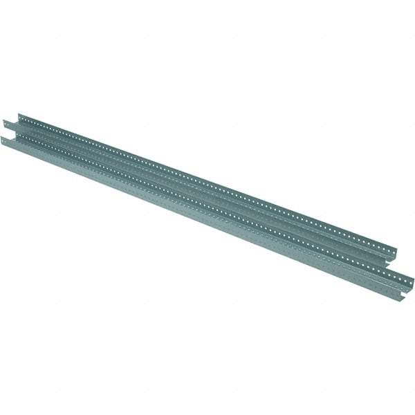 Value Collection - 1.92" Wide, 96 High, Open Shelving Accessory/Component - 13 Gauge Steel, Powder Coat Finish, Use with High Capacity Storage Racks - Industrial Tool & Supply