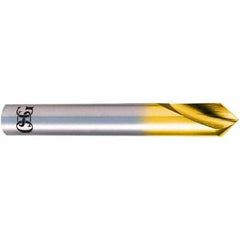 OSG - 12mm Body Diam, 120°, 108mm OAL, High Speed Steel Spotting Drill - Industrial Tool & Supply