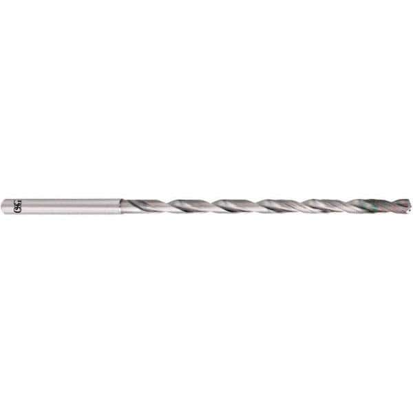 OSG - 6.2mm 140° 2-Flute Solid Carbide Extra Length Drill Bit - Industrial Tool & Supply