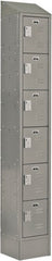 LockUp - 6 Door, 6 Tier, Electronic Access Lockers - Industrial Tool & Supply