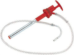 lumax - Oil Lubrication 0.02 Gal/Turn Flow Plastic Lever Hand Pump - For 5 Gal Container - Industrial Tool & Supply