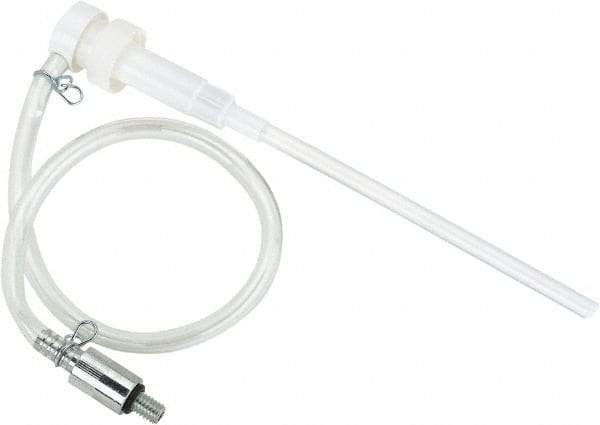 lumax - Oil Lubrication Plastic Lever Hand Pump - For 1 Qt Container - Industrial Tool & Supply