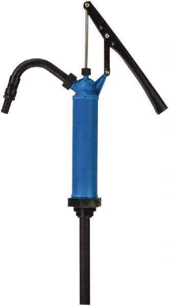 lumax - DEF Lubrication 0.13 Gal/Turn Flow Polyethylene Lever Hand Pump - For 15 to 55 Gal Container - Industrial Tool & Supply