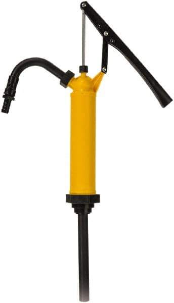 lumax - DEF Lubrication 0.13 Gal/Turn Flow Polypropylene Lever Hand Pump - For 15 to 55 Gal Container - Industrial Tool & Supply