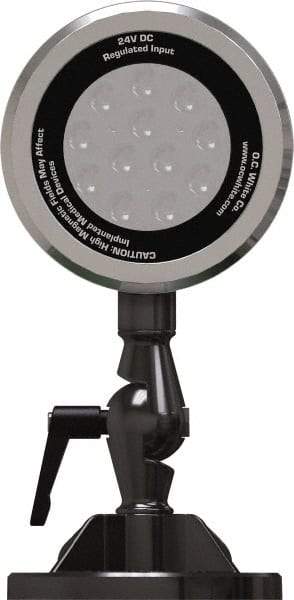 O.C. White - Machine Lights Machine Light Style: Post & Clamp Mounting Type: Combined Screw Down & Magnetic Base - Industrial Tool & Supply