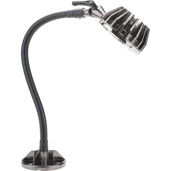 O.C. White - Machine Lights Machine Light Style: Gooseneck Mounting Type: Combined Screw Down & Magnetic Base - Industrial Tool & Supply