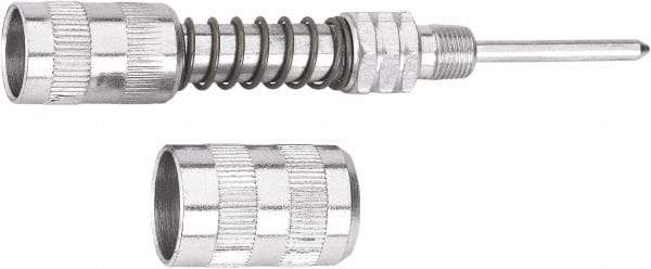 lumax - Steel Needle Nose Adapter Grease Gun Needle Nozzle - Industrial Tool & Supply