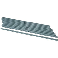 Value Collection - 48" Wide, 26 High, Open Shelving Accessory/Component - 16 Gauge Steel, Powder Coat Finish, Use with Boltless Storage Rack - Industrial Tool & Supply