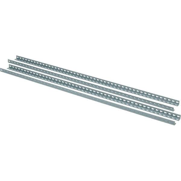 Value Collection - 18" Wide, 72 High, Open Shelving Accessory/Component - 14 Gauge Steel, Powder Coat Finish, Use with Boltless Storage Rack - Industrial Tool & Supply