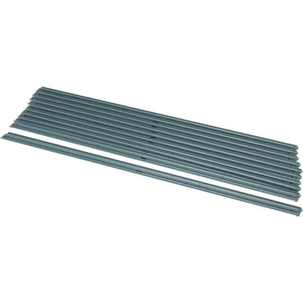 Value Collection - 60" Wide, 26 High, Open Shelving Accessory/Component - 16 Gauge Steel, Powder Coat Finish, Use with Boltless Storage Rack - Industrial Tool & Supply