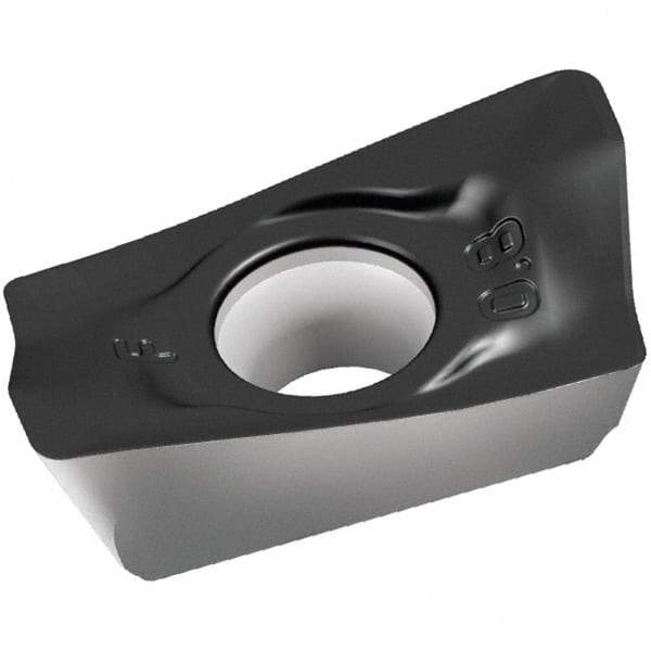 Walter - F56 Grade WSP45S Milling Insert - 6.15mm Thick, 10.8mm Inscribed Circle, 0.8mm Corner Radius - Industrial Tool & Supply