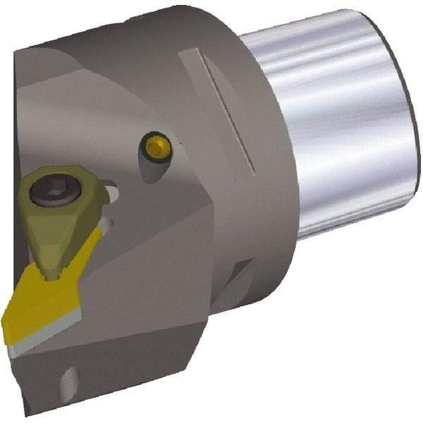 Kennametal - Right Hand Cut, Size PSC63, VB.. 1604 & VN.. 332 Insert Compatiblity, Internal Modular Turning & Profiling Cutting Unit Head - 45mm Ctr to Cutting Edge, 65mm Head Length, Through Coolant, Series PSC - Industrial Tool & Supply