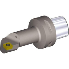 Kennametal - Right Hand Cut, Size PSC63, CC.. 1204.. & CC.. 432 Insert Compatiblity, Internal Modular Turning & Profiling Cutting Unit Head - 22mm Ctr to Cutting Edge, 90mm Head Length, Through Coolant, Series PSC - Industrial Tool & Supply
