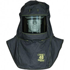 Oberon - Arc Flash & FR Hoods Hood Type: Arc Flash Protection Hood Style: Hood with Neck and Shoulder Drape - Industrial Tool & Supply