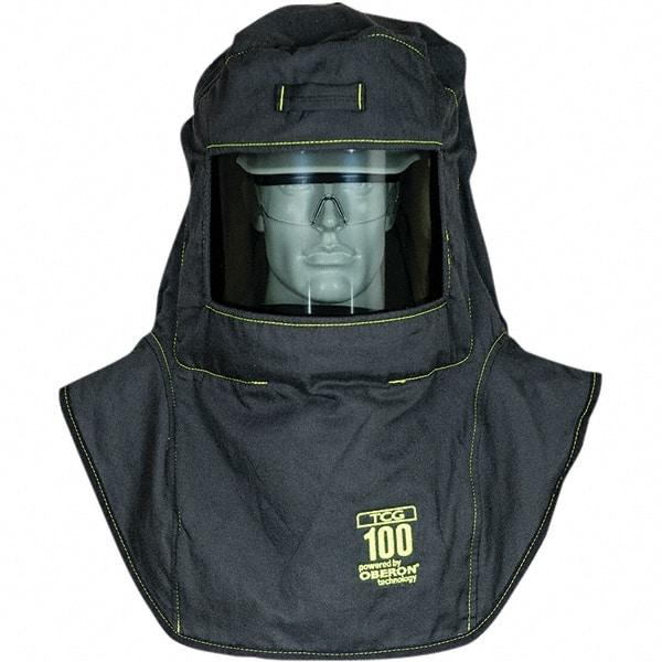 Oberon - Arc Flash & FR Hoods Hood Type: Arc Flash Protection Hood Style: Hood with Neck and Shoulder Drape - Industrial Tool & Supply