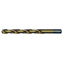 #68 RHS / RHC HSS 135 Degree Split Point Heavy Duty Jobber Drill - TiN - Industrial Tool & Supply