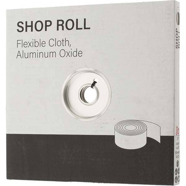 VSM - 50 Yd 80 Grit Aluminum Oxide Shop Roll - Industrial Tool & Supply