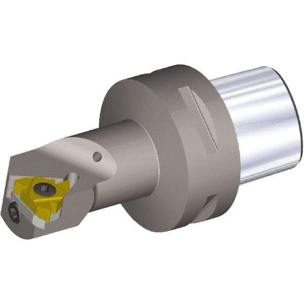 Kennametal - Insert Style LT22NR, 105mm Head Length, Right Hand Cut, Internal Modular Threading Cutting Unit Head - System Size PSC50, 27mm Center to Cutting Edge, Series PSC - Industrial Tool & Supply