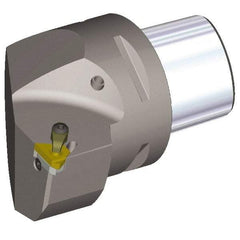 Kennametal - Insert Style LT16NL, 65mm Head Length, Left Hand Cut, Internal Modular Threading Cutting Unit Head - System Size PSC63, 45mm Center to Cutting Edge, Series PSC - Industrial Tool & Supply