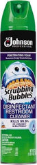 Scrubbing Bubbles - 25 oz Aerosol Can Liquid Bathroom Cleaner - Fresh Scent, Disinfectant, Bathroom Surfaces - Industrial Tool & Supply